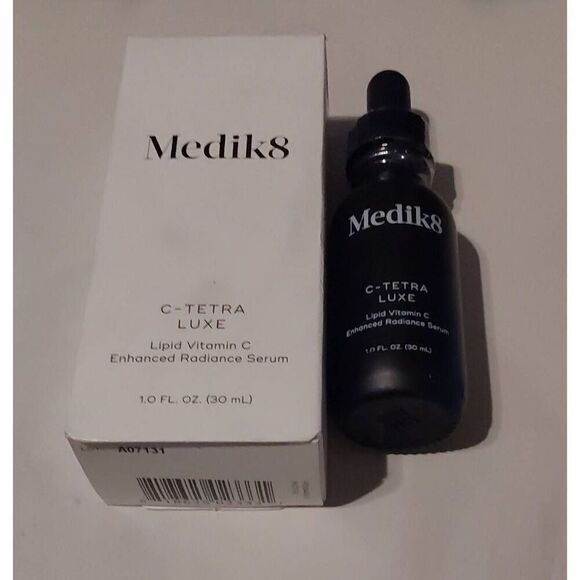 BNIB~MediK8 C-Tetra Luxe Lipid Vitamin C Enhanced Radiance Serum~30 ml - Picture 1 of 3